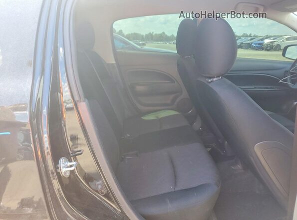 ML32AUHJXRH025709 2024 MITSUBISHI MIRAGE Black Rear seats view