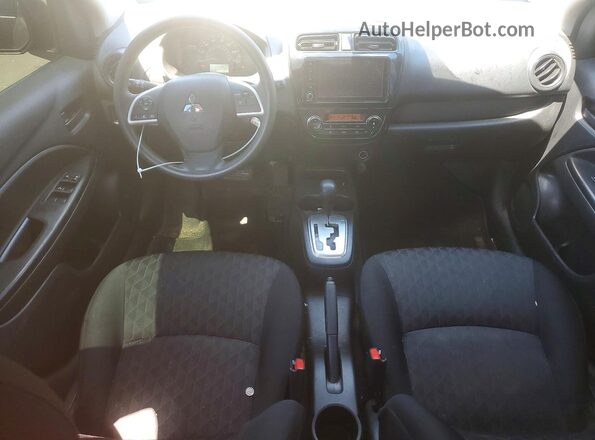 ML32AUHJXRH025709 2024 MITSUBISHI MIRAGE Black Dashboard view