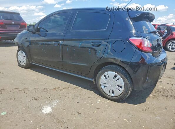 ML32AUHJXRH025709 2024 MITSUBISHI MIRAGE Black Rear left