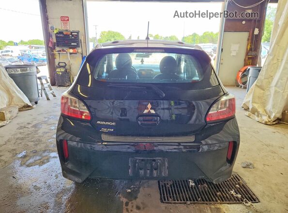 ML32AUHJXRH037097 2024 MITSUBISHI MIRAGE Black უკანა ხედი