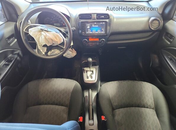 ML32AUHJXRH037097 2024 MITSUBISHI MIRAGE Black წინა პანელის ხედი