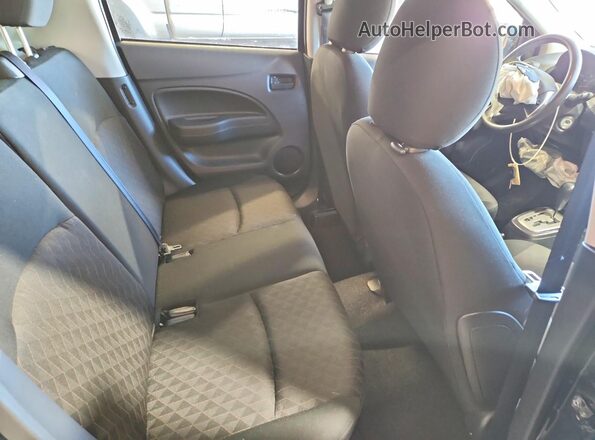 ML32AUHJXRH037097 2024 MITSUBISHI MIRAGE Black უკანა სავარძლების ხედი