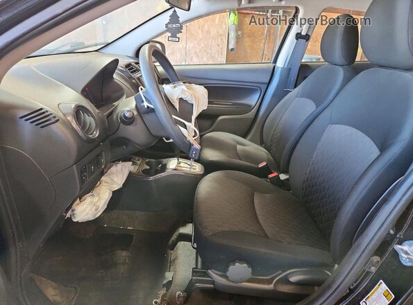 ML32AUHJXRH037097 2024 MITSUBISHI MIRAGE Black წინა სალონის ხედი