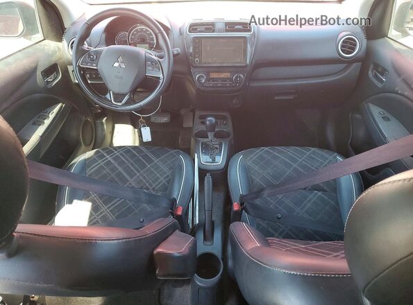 ML32AWHJ1MH000430 2021 MITSUBISHI MIRAGE Red წინა პანელის ხედი