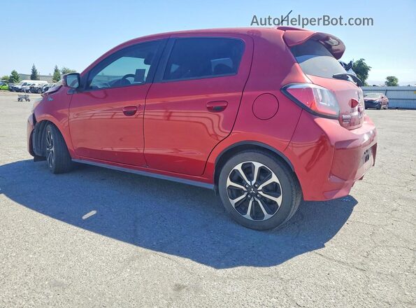 ML32AWHJ1MH000430 2021 MITSUBISHI MIRAGE Red უკანა მარცხენა