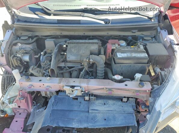 ML32AWHJ1MH000430 2021 MITSUBISHI MIRAGE Red უკანა სალონის ხედი