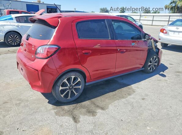 ML32AWHJ1MH000430 2021 MITSUBISHI MIRAGE Red უკანა მარჯვენა