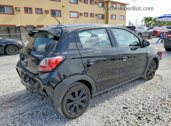 ML32AWHJ5RH039223 2024 MITSUBISHI MIRAGE Черный Задняя правая четверть