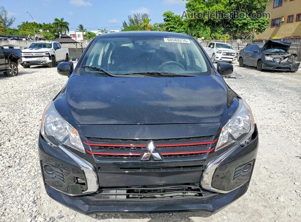 ML32AWHJ5RH039223 2024 MITSUBISHI MIRAGE Черный Вид спереди