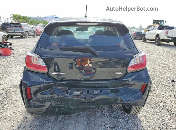 ML32AWHJ5RH039223 2024 MITSUBISHI MIRAGE Черный Вид сзади