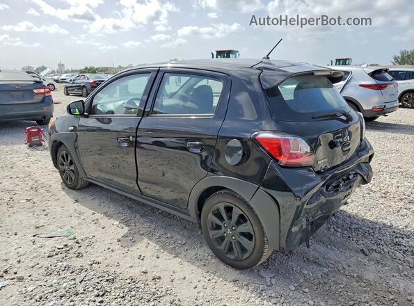 ML32AWHJ5RH039223 2024 MITSUBISHI MIRAGE Черный Задняя левая четверть