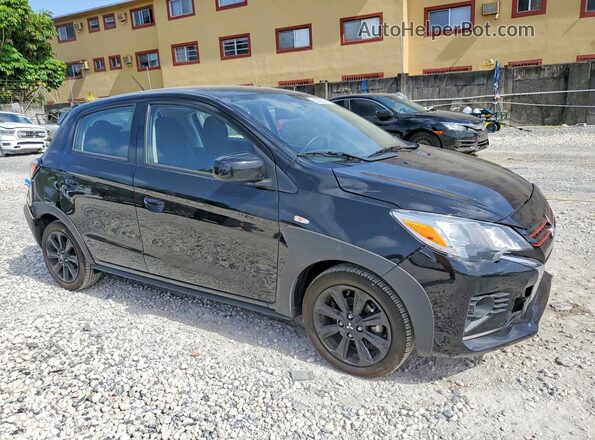ML32AWHJ5RH039223 2024 MITSUBISHI MIRAGE Черный Передняя правая четверть