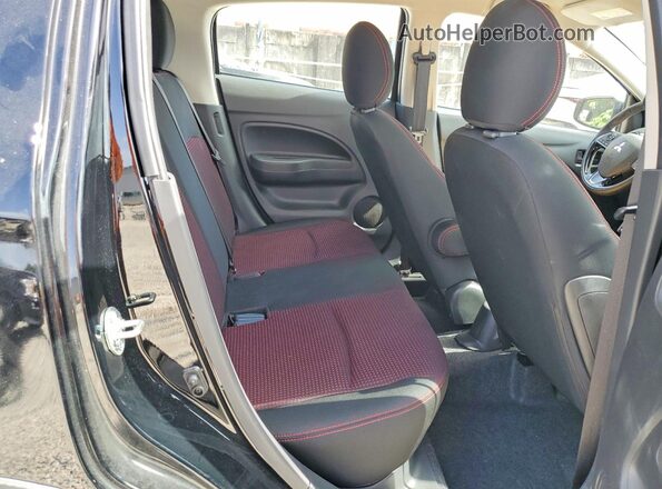 ML32AWHJ5RH039223 2024 MITSUBISHI MIRAGE Черный Вид задних сидений