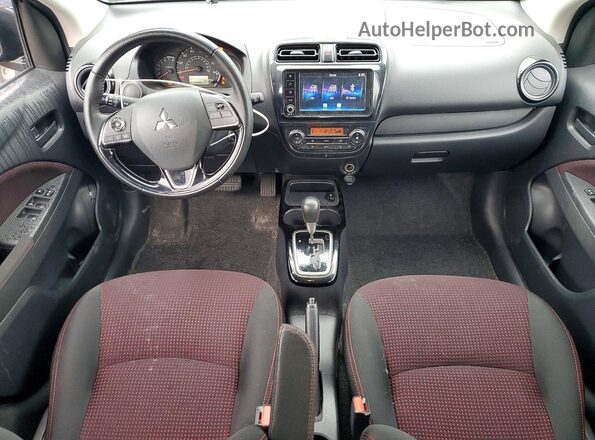 ML32AWHJ6RH004108 2024 MITSUBISHI MIRAGE Black წინა პანელის ხედი
