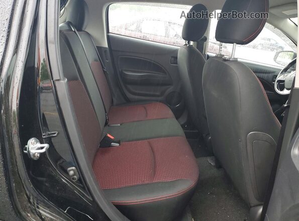 ML32AWHJ6RH004108 2024 MITSUBISHI MIRAGE Black უკანა სავარძლების ხედი
