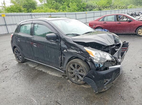 ML32AWHJ6RH004108 2024 MITSUBISHI MIRAGE Black წინა მარჯვენა