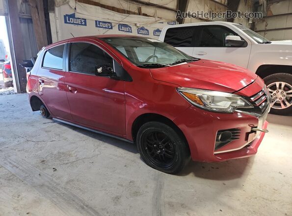 ML32AWHJ7MH009925 2021 MITSUBISHI MIRAGE Red 