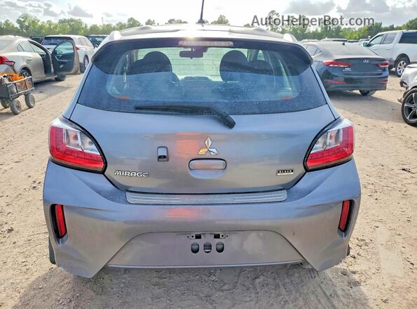 ML32AWHJXNH006096 2022 MITSUBISHI MIRAGE Gray უკანა ხედი