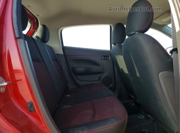 ML32AWHJXPH002939 2023 MITSUBISHI MIRAGE Maroon უკანა სალონის ხედი