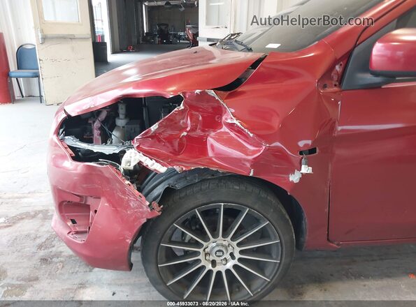 ML32F3FJ0HHF19030 2017 MITSUBISHI MIRAGE G4 Red წინა ხედი