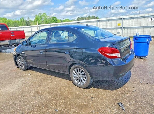 ML32F3FJ0JHF09359 2018 MITSUBISHI MIRAGE Black Tył lewy