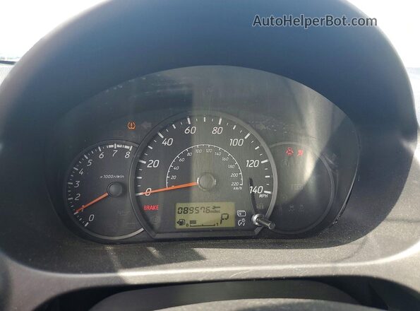 ML32F3FJ0JHF09359 2018 MITSUBISHI MIRAGE Black Widok zestawu wskaźników