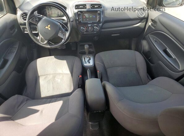 ML32F3FJ0JHF09359 2018 MITSUBISHI MIRAGE Black Widok deski rozdzielczej