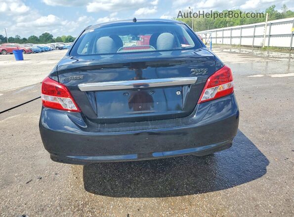 ML32F3FJ0JHF09359 2018 MITSUBISHI MIRAGE Black Widok z tyłu