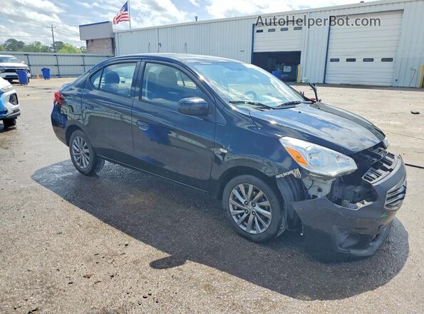 ML32F3FJ0JHF09359 2018 MITSUBISHI MIRAGE Black Przód prawy