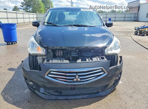 ML32F3FJ0JHF09359 2018 MITSUBISHI MIRAGE Black Widok z przodu