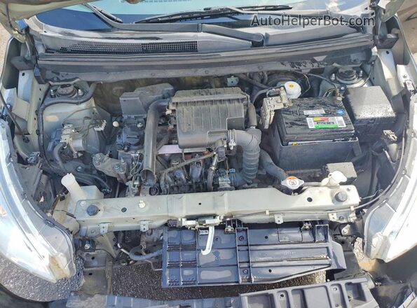 ML32F3FJ0JHF09359 2018 MITSUBISHI MIRAGE Black Widok wnętrza z tyłu