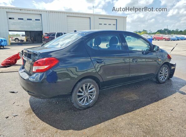 ML32F3FJ0JHF09359 2018 MITSUBISHI MIRAGE Black Tył prawy
