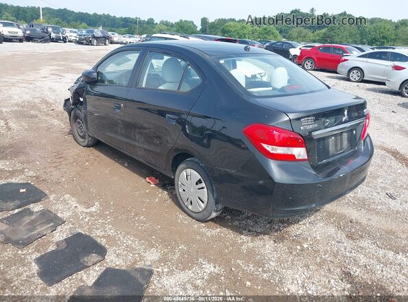 ML32F3FJ0JHF14660 2018 MITSUBISHI MIRAGE G4 Black Задня ліва чверть