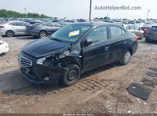 ML32F3FJ0JHF14660 2018 MITSUBISHI MIRAGE G4 Black Передня ліва чверть