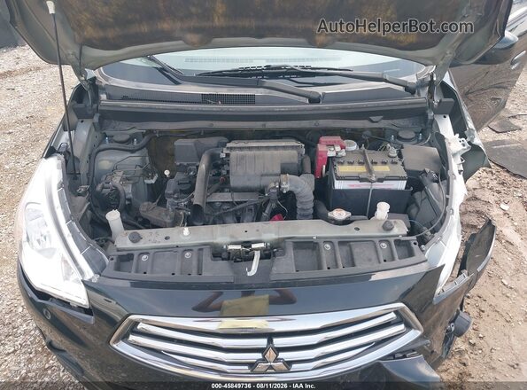 ML32F3FJ0JHF14660 2018 MITSUBISHI MIRAGE G4 Black Вид ззаду
