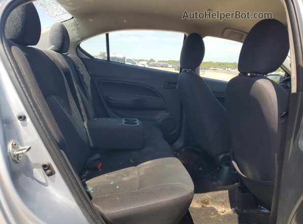 ML32F3FJ0JHF14951 2018 MITSUBISHI MIRAGE Silver Հետևի նստատեղերի տեսք