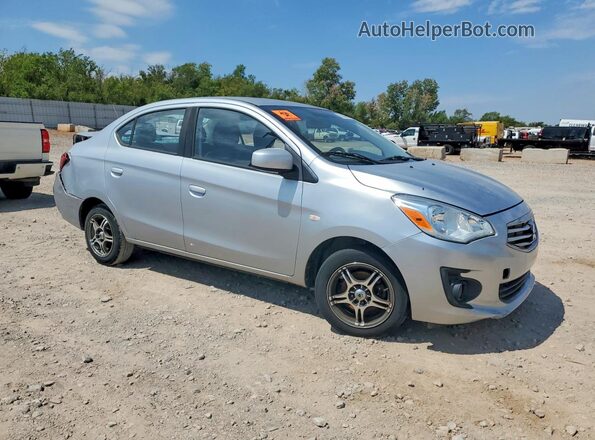 ML32F3FJ0JHF14951 2018 MITSUBISHI MIRAGE Silver Առջևի աջ