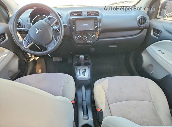 ML32F3FJ0KHF08908 2019 MITSUBISHI MIRAGE Black Вид панелі приладів