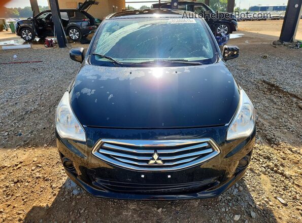 ML32F3FJ0KHF08908 2019 MITSUBISHI MIRAGE Black Вид спереду