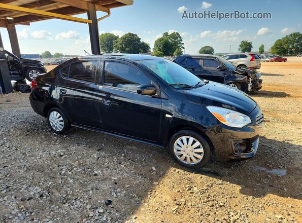 ML32F3FJ0KHF08908 2019 MITSUBISHI MIRAGE Black Передня права чверть