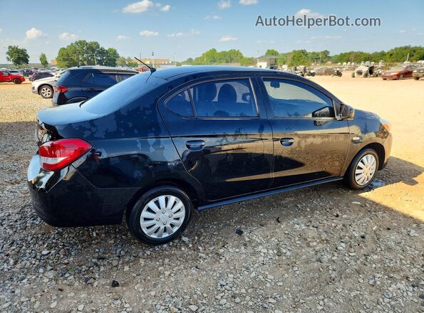 ML32F3FJ0KHF08908 2019 MITSUBISHI MIRAGE Black Задня права чверть