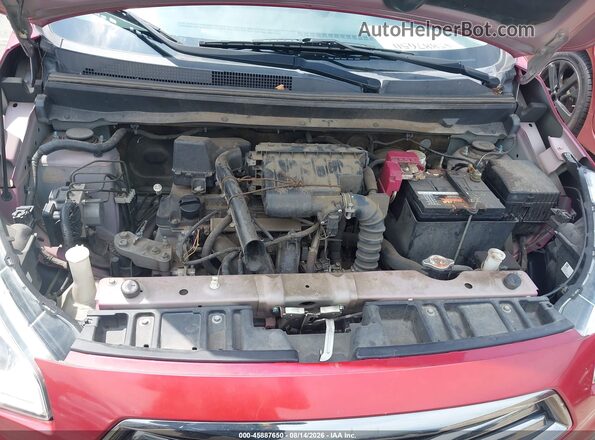ML32F3FJ0KHF17446 2019 MITSUBISHI MIRAGE G4 Red Widok z tyłu