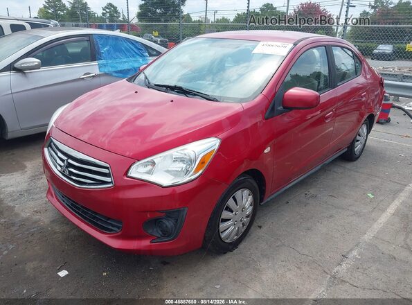 ML32F3FJ0KHF17446 2019 MITSUBISHI MIRAGE G4 Red Przód lewy