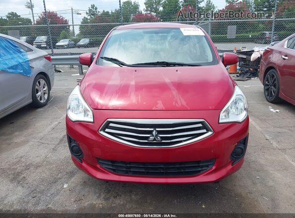 ML32F3FJ0KHF17446 2019 MITSUBISHI MIRAGE G4 Red Widok zestawu wskaźników