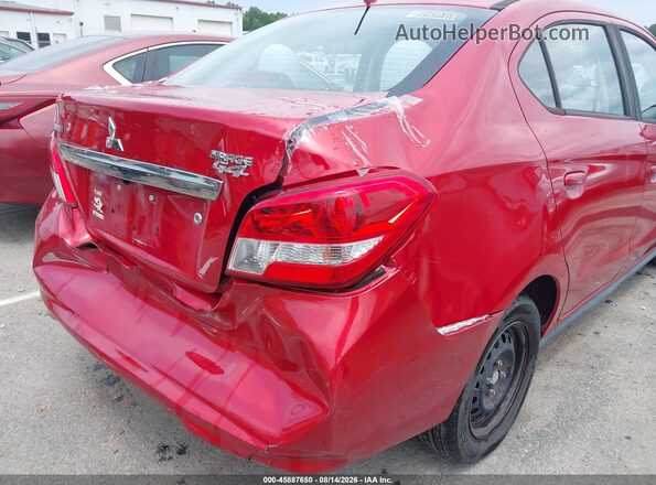 ML32F3FJ0KHF17446 2019 MITSUBISHI MIRAGE G4 Red Widok z przodu