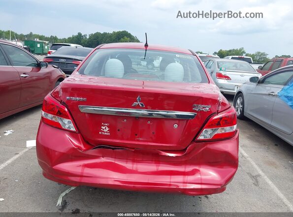 ML32F3FJ0KHF17446 2019 MITSUBISHI MIRAGE G4 Red 