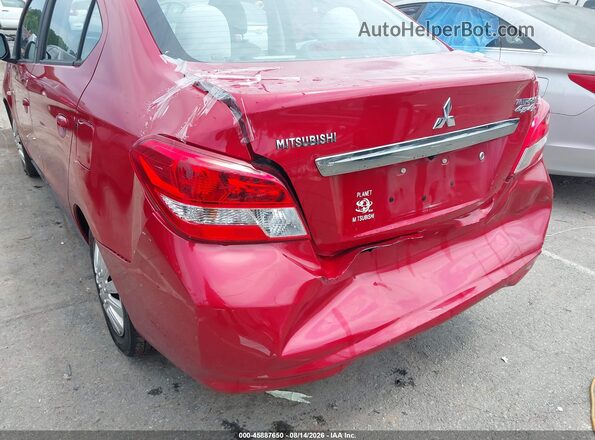 ML32F3FJ0KHF17446 2019 MITSUBISHI MIRAGE G4 Red 