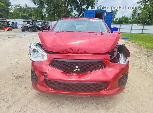 ML32F3FJ0LHF05282 2020 MITSUBISHI MIRAGE Red Widok z przodu