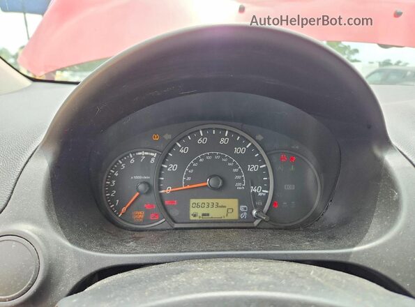 ML32F3FJ0LHF05282 2020 MITSUBISHI MIRAGE Red Widok zestawu wskaźników
