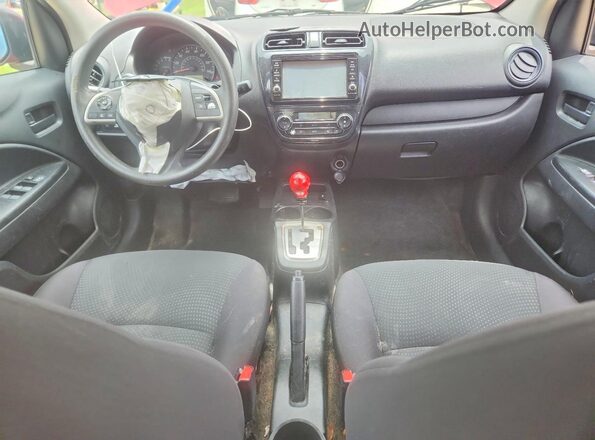 ML32F3FJ0LHF05282 2020 MITSUBISHI MIRAGE Red Widok deski rozdzielczej